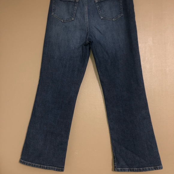 Lands End Womens Jeans Petite Size 8P Original Fit Classic Waist Boot Leg - Picture 2 of 5